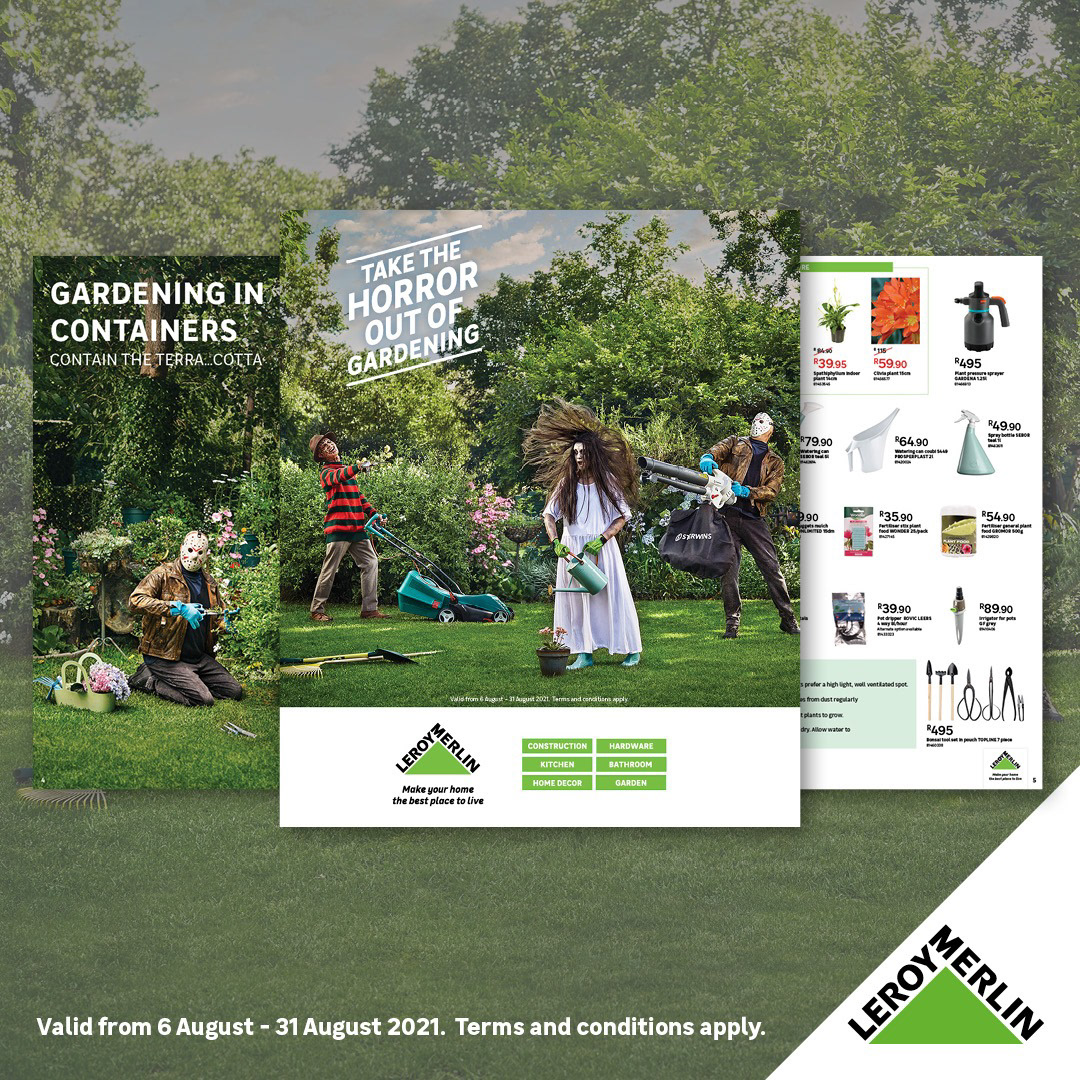 Advertising  Catalogue DIY gardening horror Photography  Retail