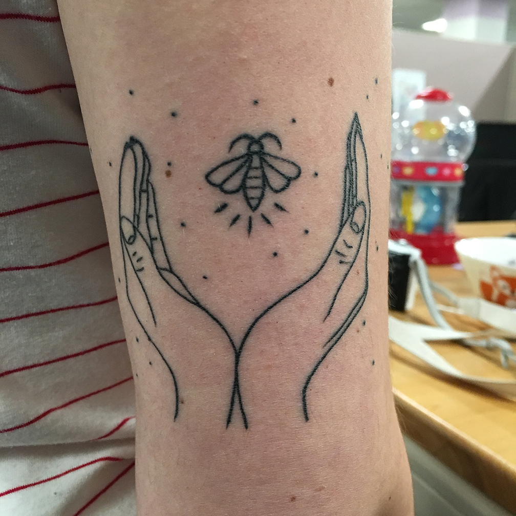 Tattoo Art tattoo lightning bug