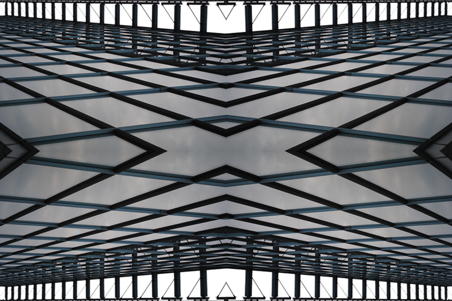 Repetition pattern abstract Photo Manipulation  mirrored