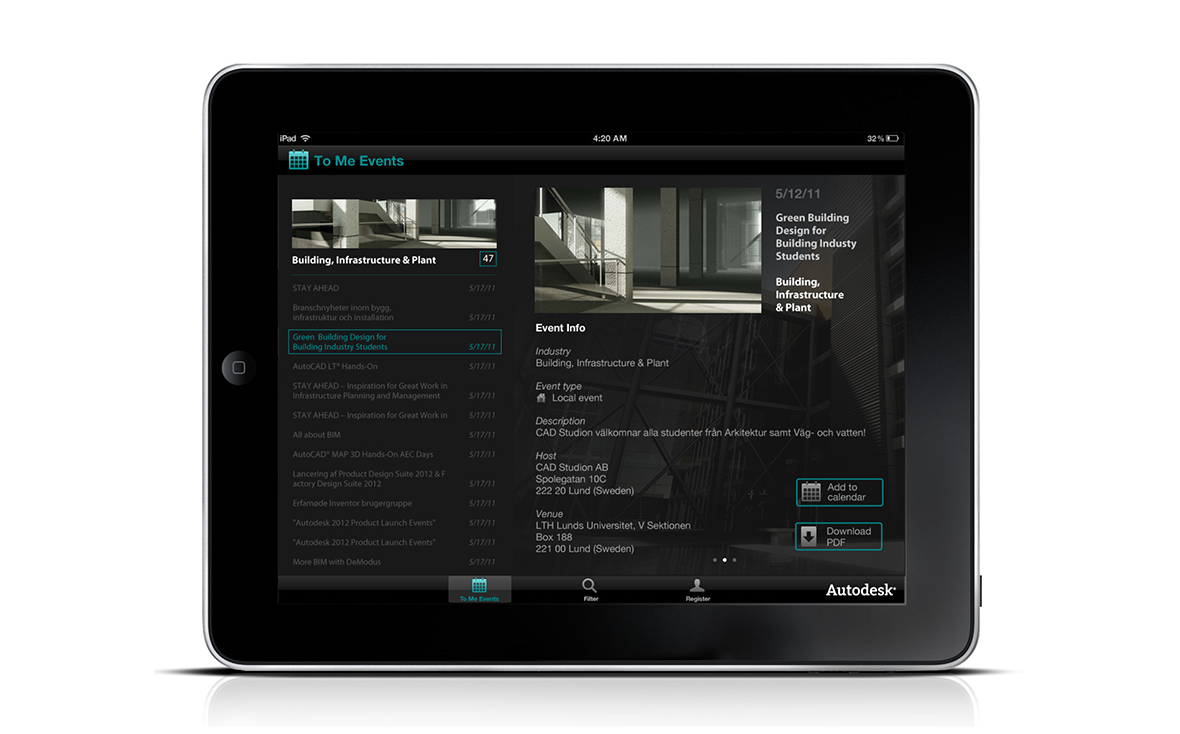 threeview iPad App Autodesk munich