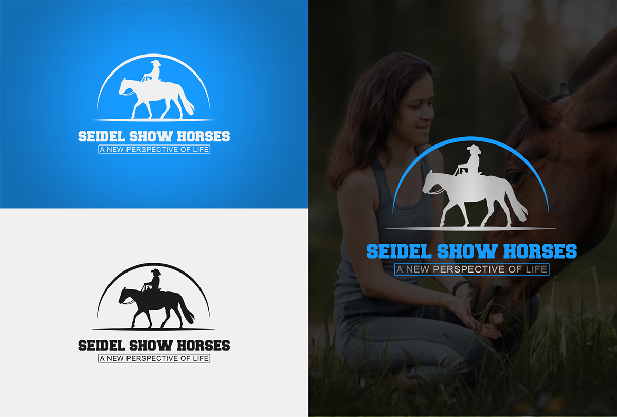 Seidel Show Horses Logo Design