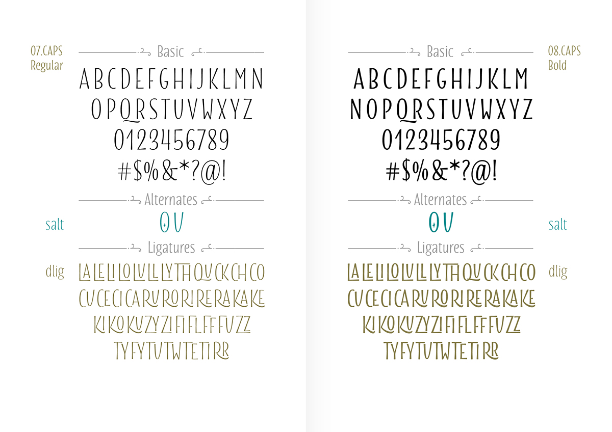 blend User Guide font Coffee lettering handmade Love