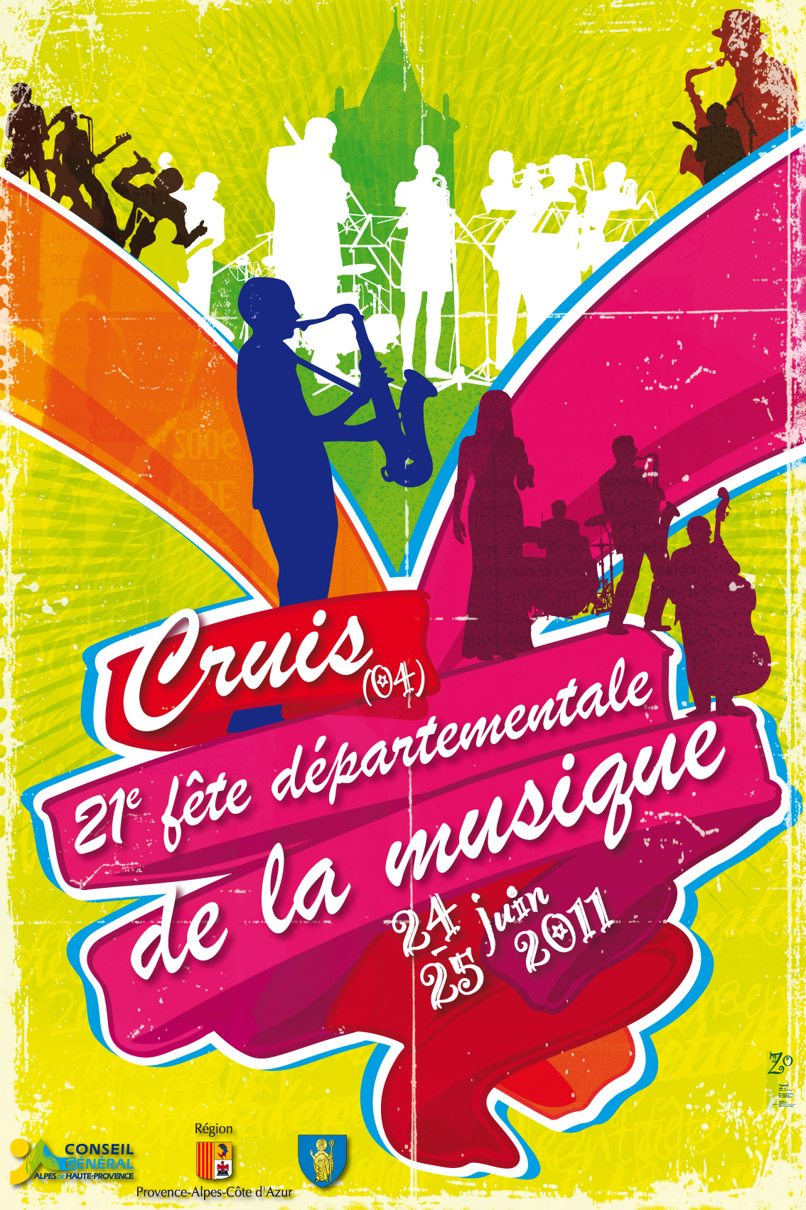 affiche cruis Manosque Montfuron alpes de haute Provence Music Festival