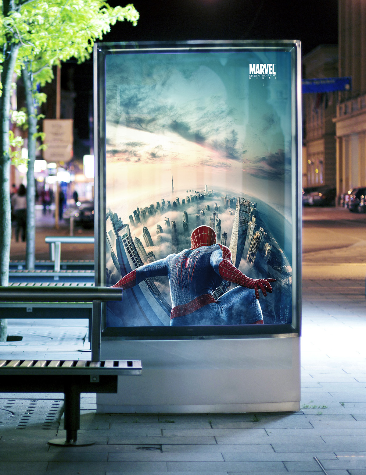 Marvel Studios spiderman dubai