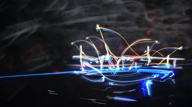 light painting  slow shutter Australia  flash  light trails  abstract