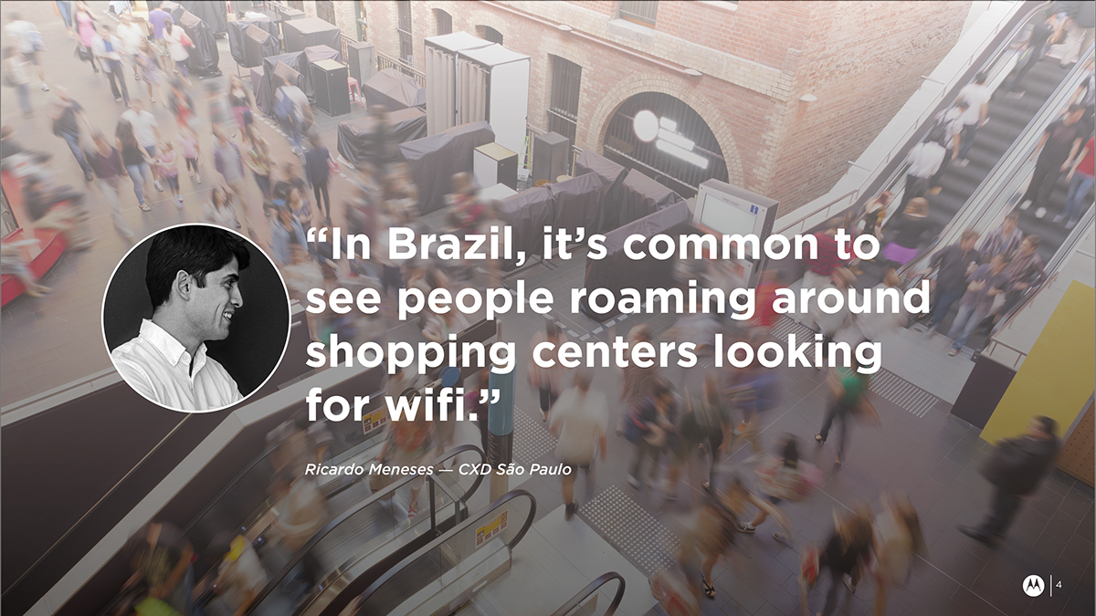 motorola Cell phone wifi mobile Internet emerging market India Brazil