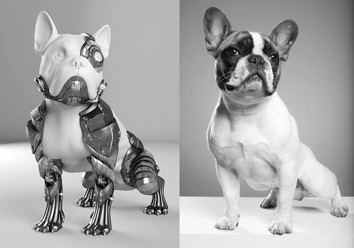dog cyber robot bulldog Cybernetics