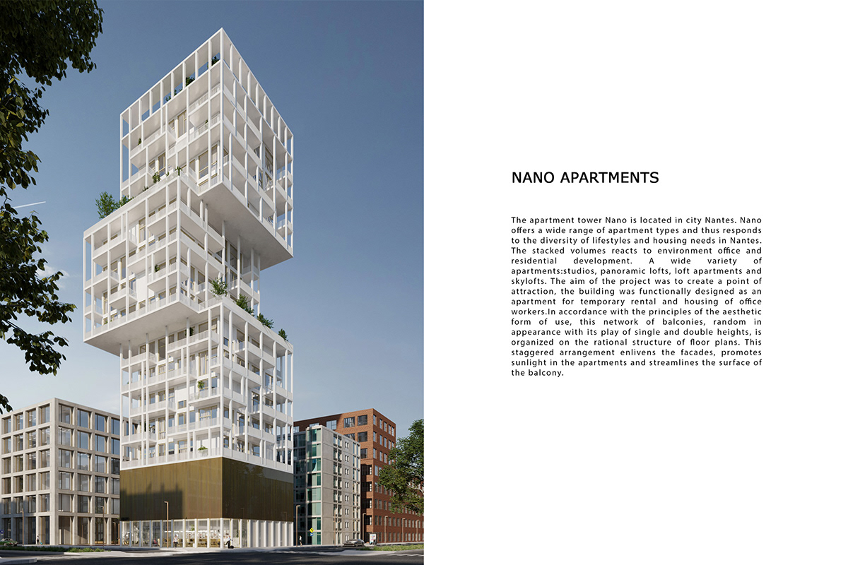 apartment 3ds max architecture CGI corona Render visualization tower design city