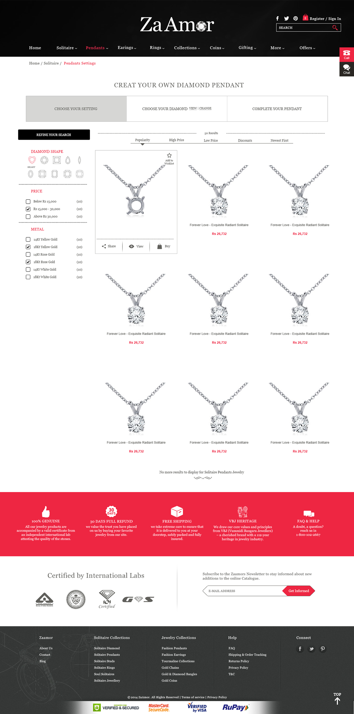 ui design web designing jewellery website