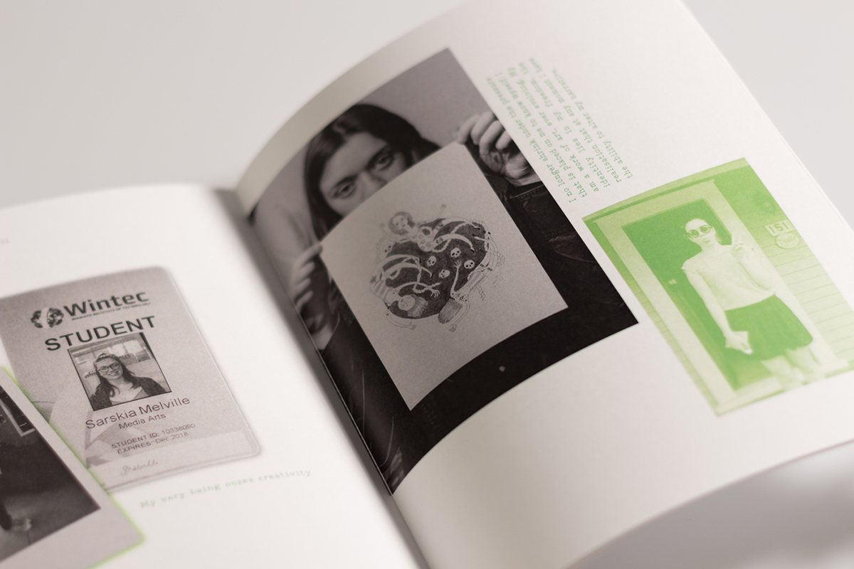 Adobe Portfolio publication identity book typography   print design  editorial design  White red box wood