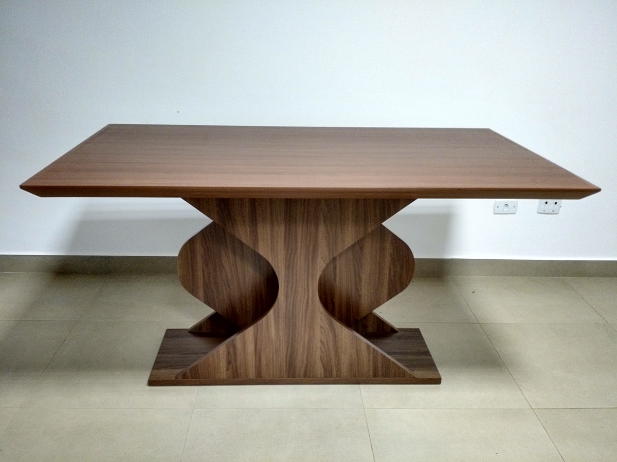 mdf table Table base furniture dinner Interior design
