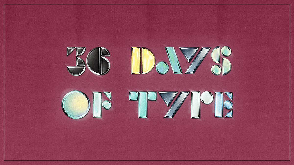 36 days of type 36DOT typography   gemstone graphic design  adobe illustrator Adobe Photoshop