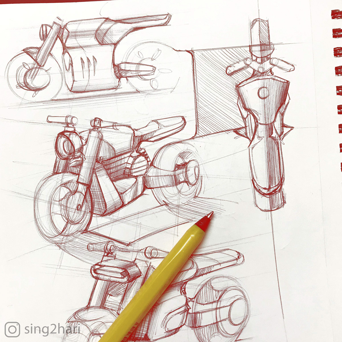 inktober inktober2018 industrialdesign bikesketch bikedesign MotorcycleDesign motorcyclesketch motosketch instasketch automotivedesign