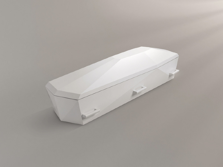 coffin minimalist black