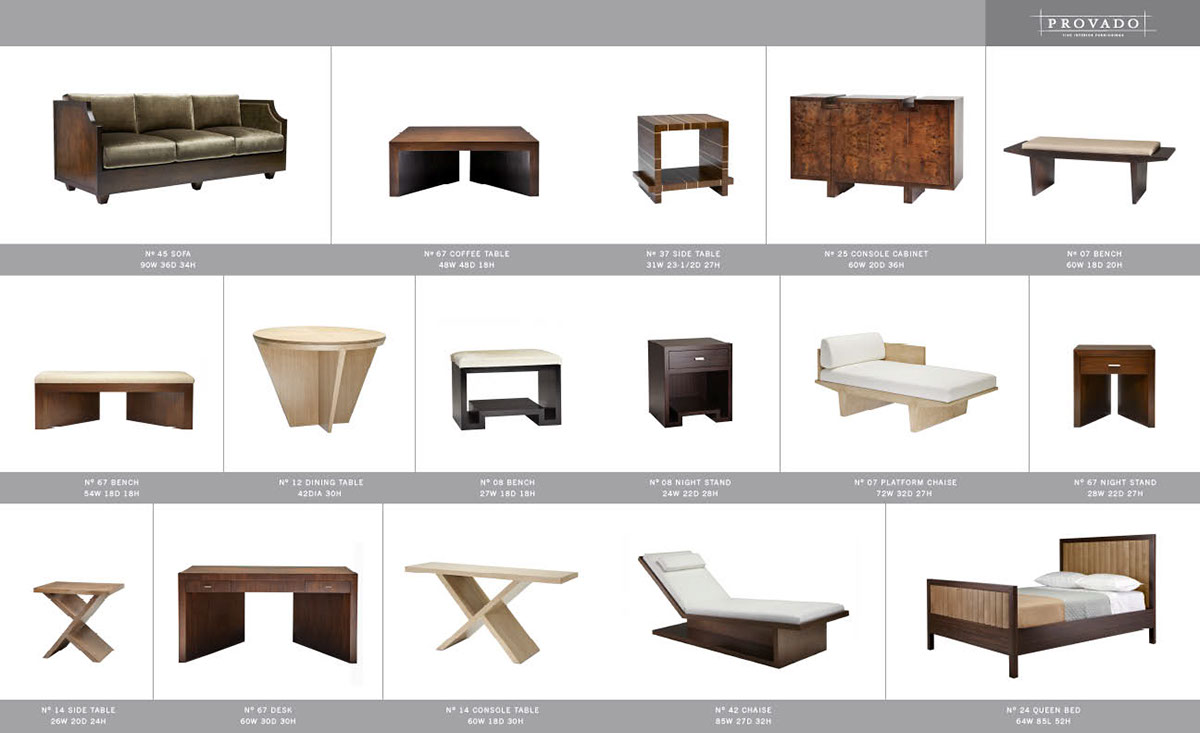 Custom furniture interiors corporate naming