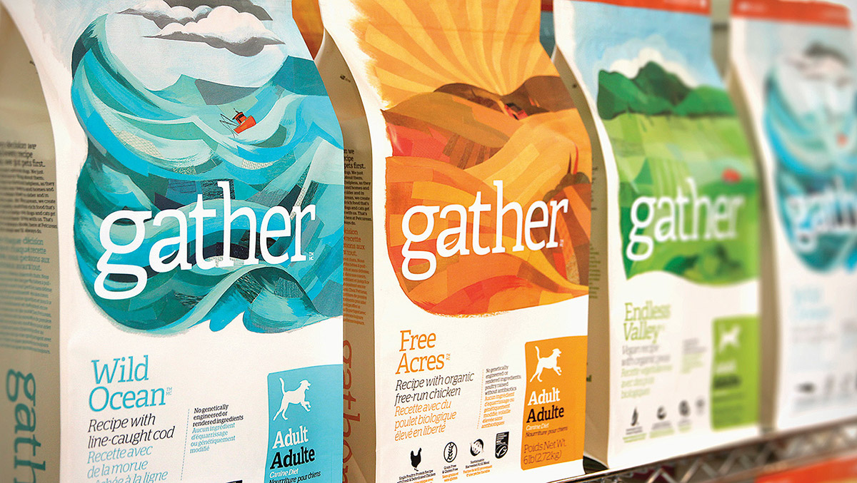 Packaging Pet Food  branding  ILLUSTRATION  organic