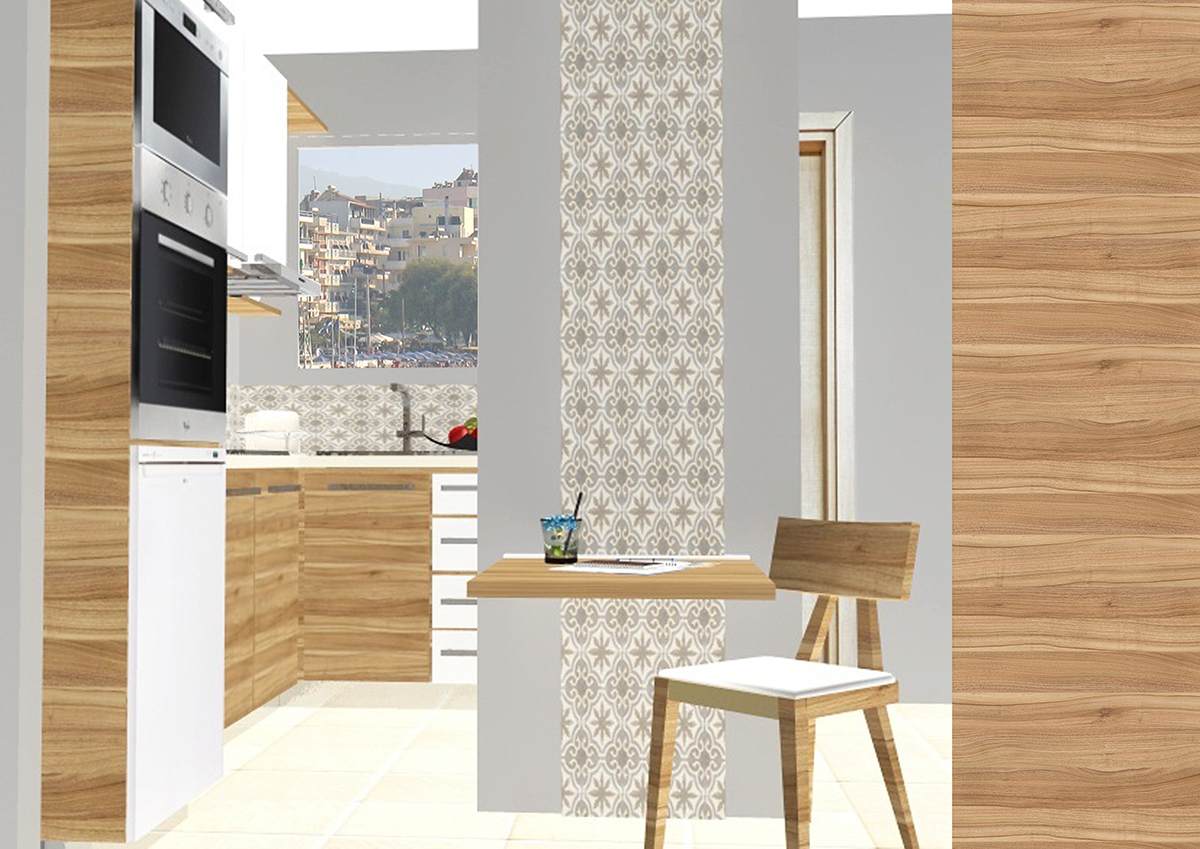 art deco decoration Interior house kitchen design inn room Style wood