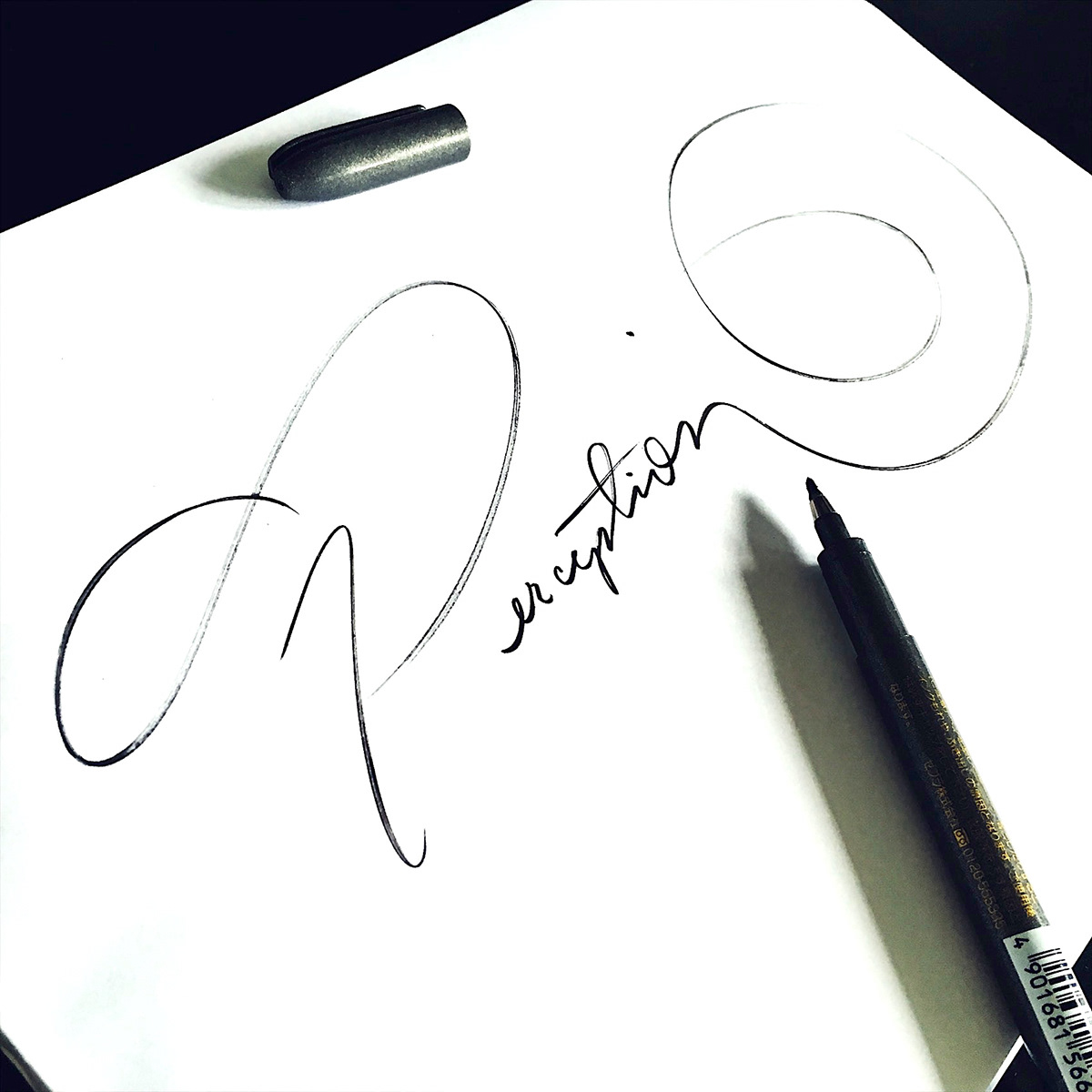 lettering Calligraphy   type handwriting Script logo Custom ArtDirection sketches process