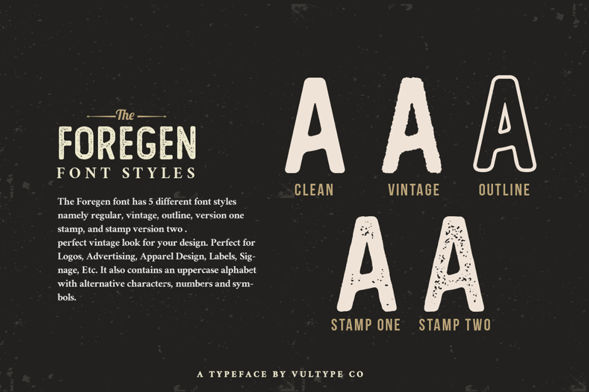font vintage sans serif Display Logo Design Retro fonts free
