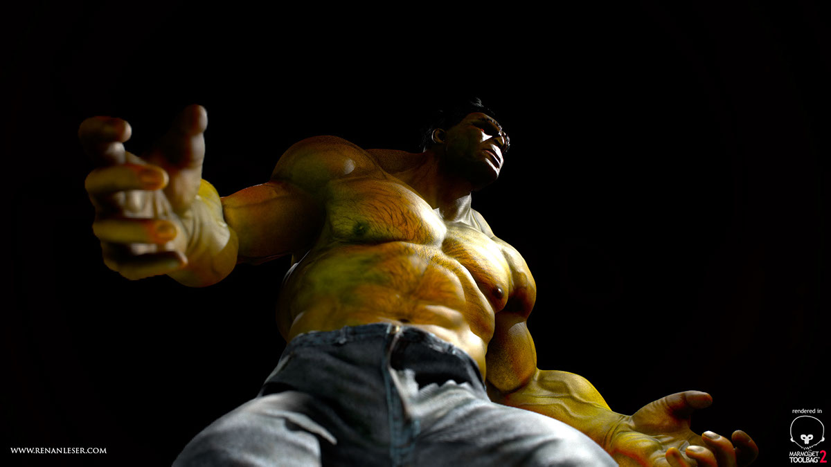 Hulk Zbrush marvel cinematic