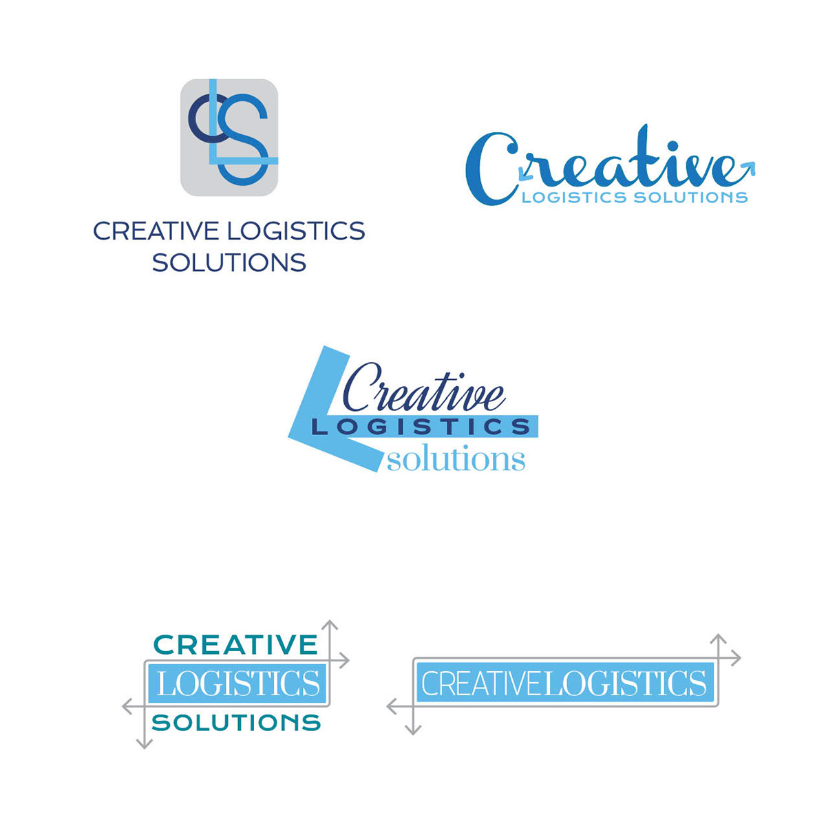 logo creative Logistics solutions shipping software