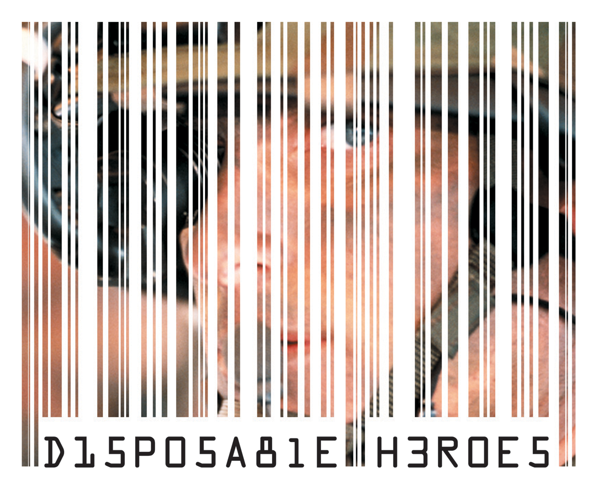 Adobe Portfolio posters editorial heroes scan UPC code Signage