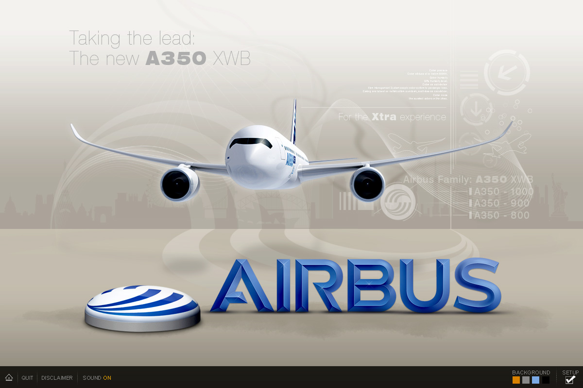 Airbus cd-rom Flash photoshop