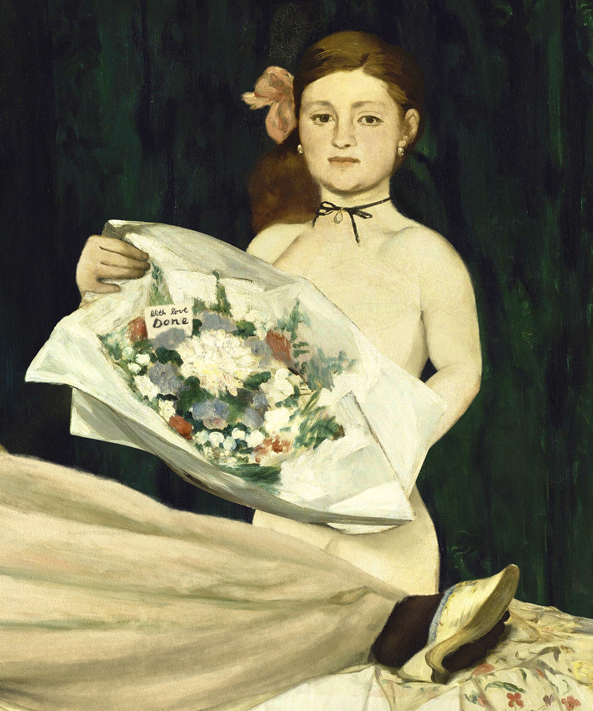 Manet done remake Paintings Olympia