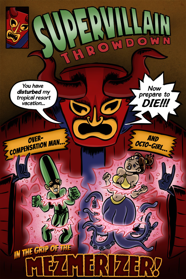 Webcomic Comic Book ILLUSTRATION  supervillain comic
