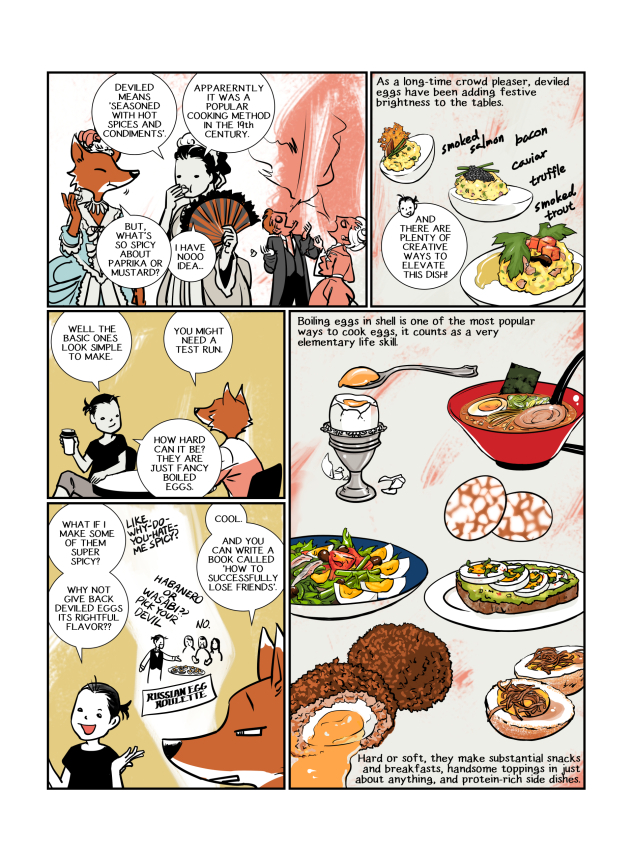 Food  foodcomic manga cartoon Graphic Novel Sequential Art ILLUSTRATION  cooking egg comic