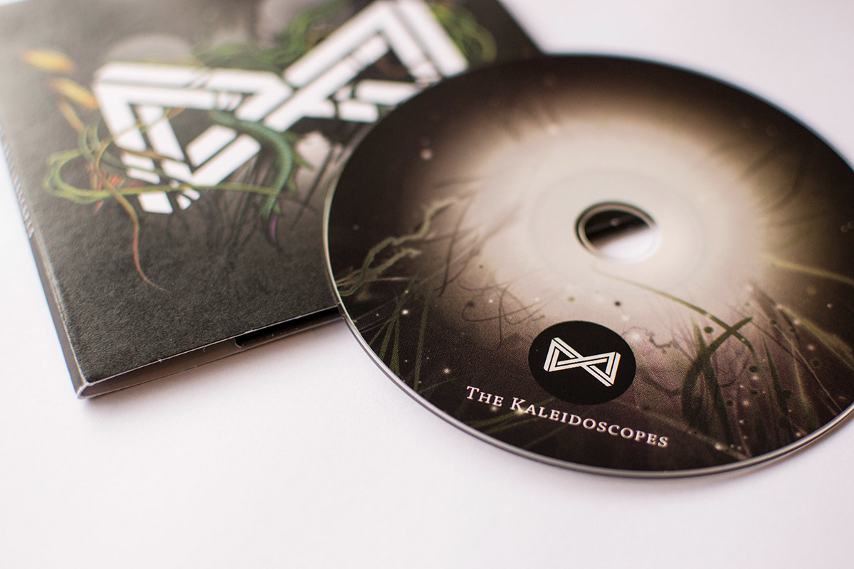 The Kaleidoscopes Album cover design cd auckland New Zealand ep release dark psychedelic