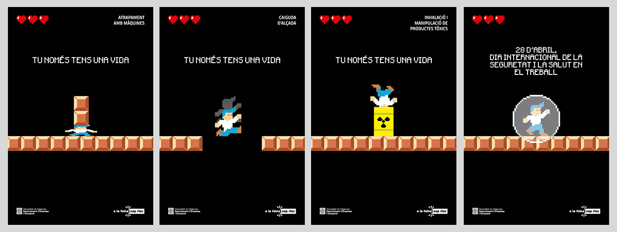 poster risk prevention heart pixel pixelart videogame game life