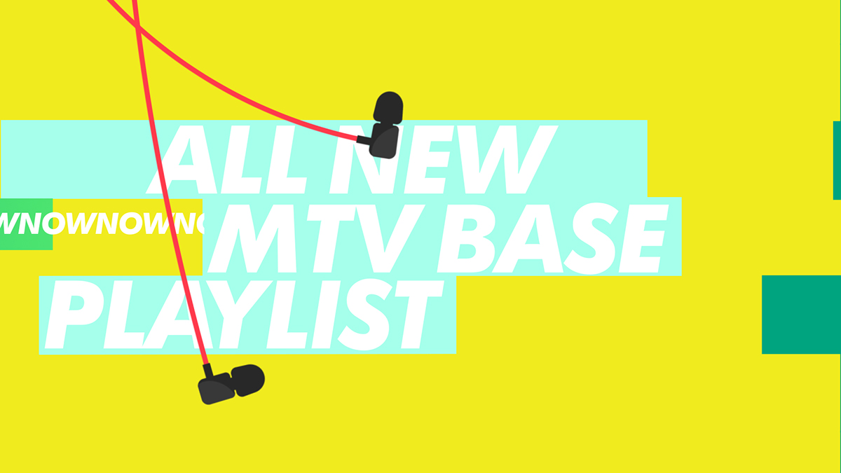 Mtv base broadcast on air motion design tv television south africa africa Channel gradient Viacom MTV Base colour bold