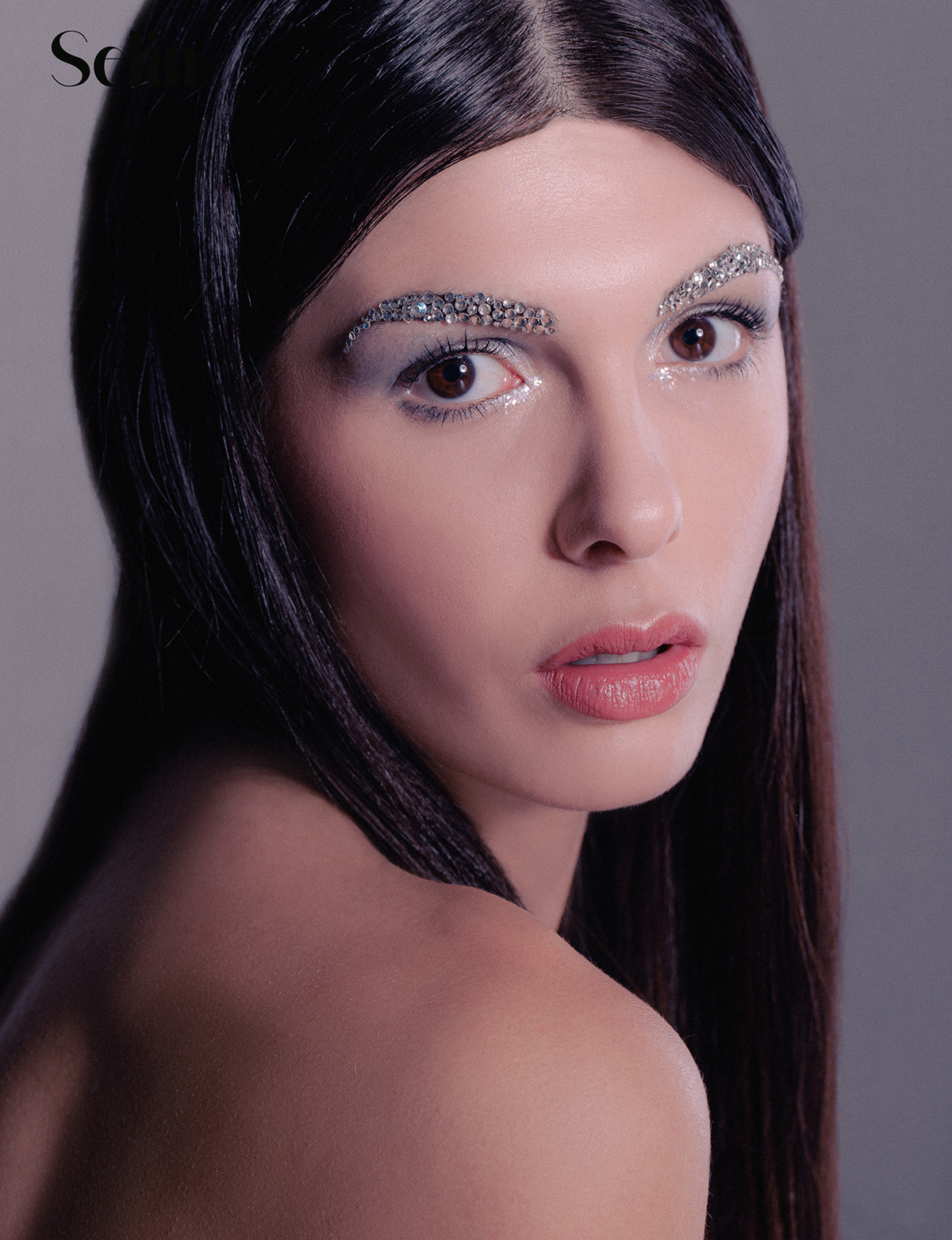 beauty editorial Fashion  makeup model photoshooting