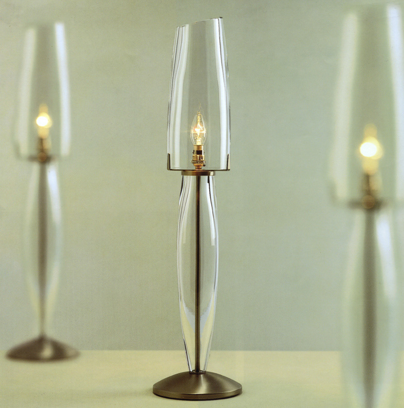 Marcus Notley Waterford Crystal crystal bespoke lighting TABLE LAMPS irish