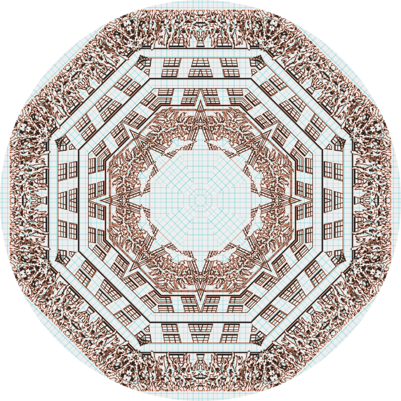 Magic   snowflakes kaleidoscope artist artwork Digital Art  digital illustration HALLUCINOGEN painting   psychedelic