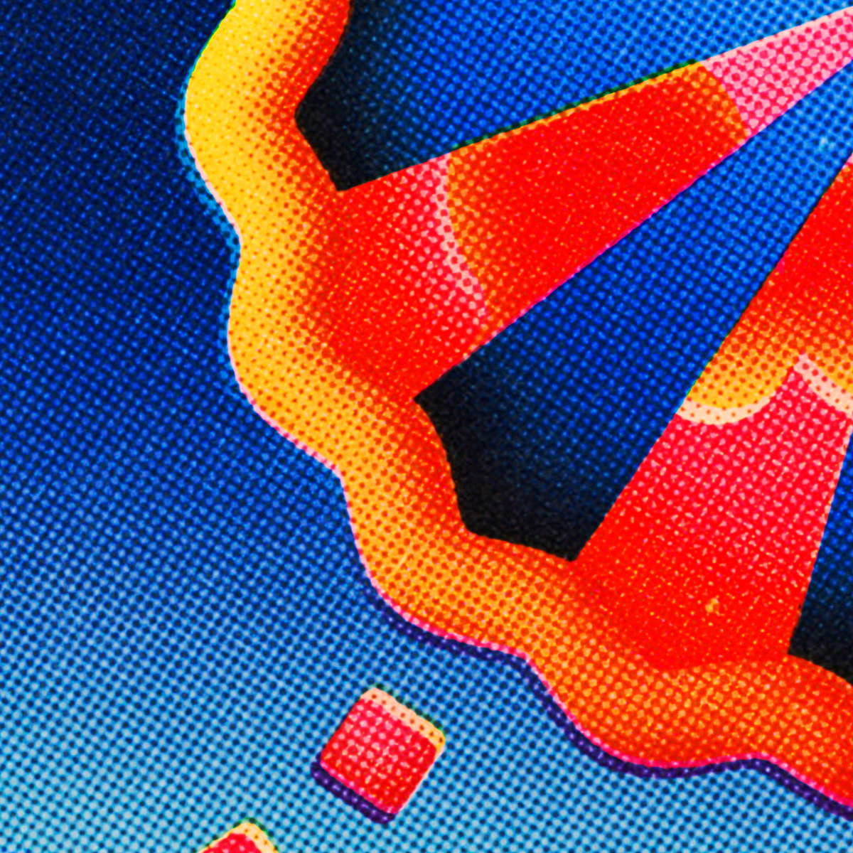 80s color design ILLUSTRATION  motion design motion graphics  print Retro Riso texture