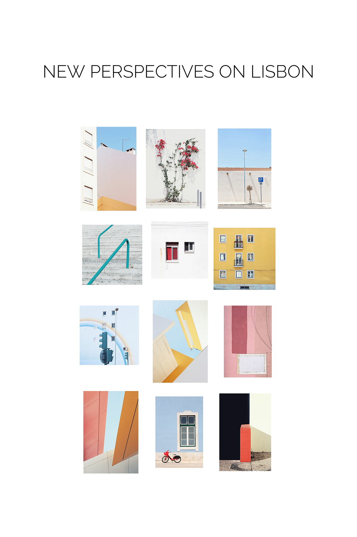 Minimalism abstract Lisbon minimal simple color city Portugal Julian Schulze simplicity