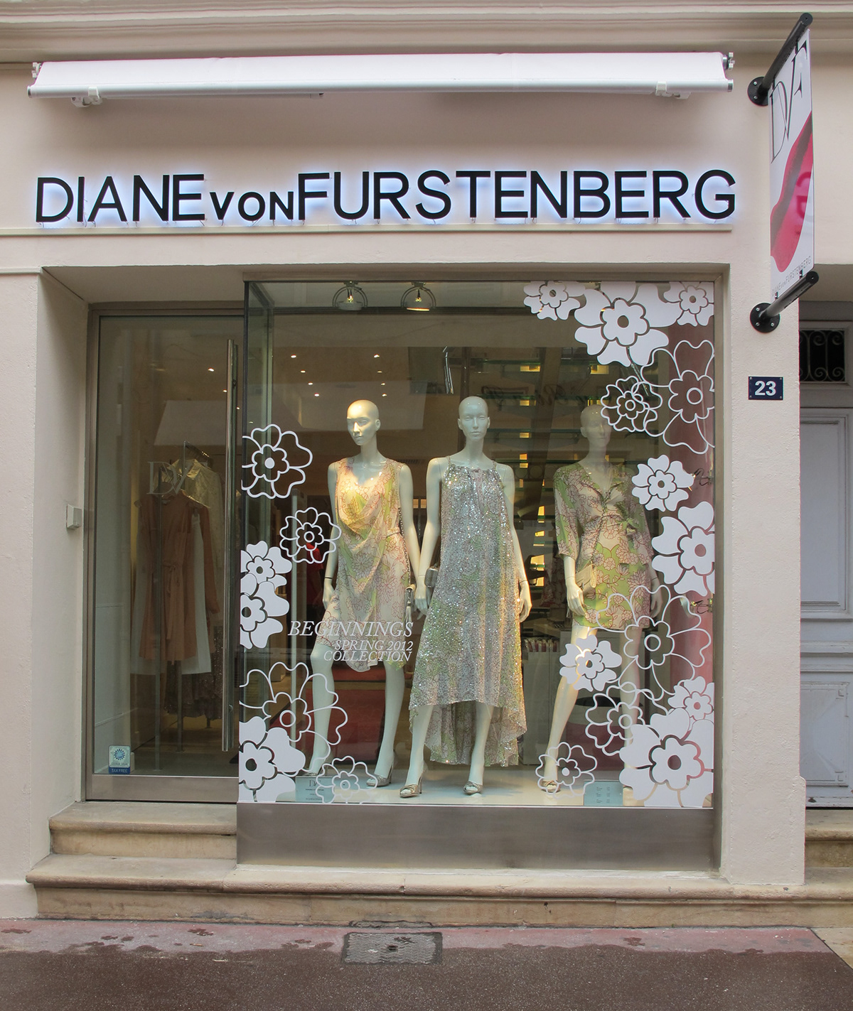 DVF boutique design Diane von furtsenberg zwilling-id zwilling interior design jean fotzler nicolas poirirer cecile de cambourg sebastien naulleau zwilling Saint Tropez emmanuel rubbens rubbens design