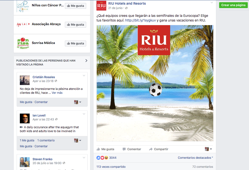 social media gif hotels vacations beach holidays Caribbean RIU animacion Travel