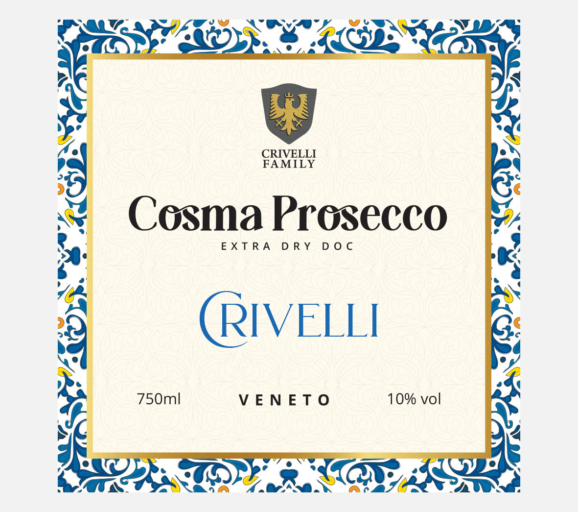 label design Prosecco label wine label