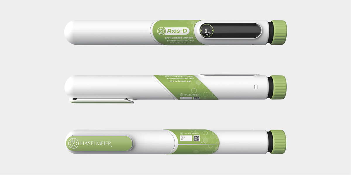 customisable design injection Insulin pen medical device pen injector Pharmaceutical Usability