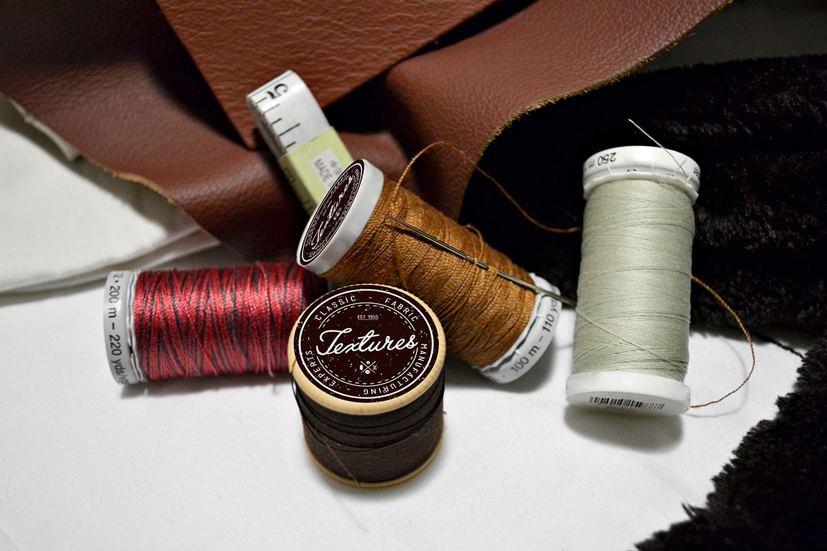 fabric texture brand Needle thread vintage manufacturer textile