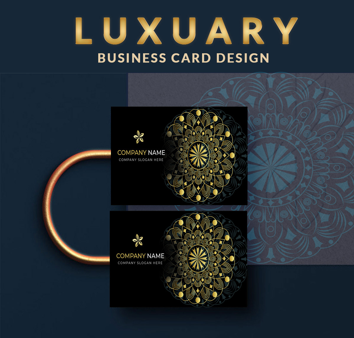 luxuary card print ready print template professional publish simple smart objects standard Style stylish