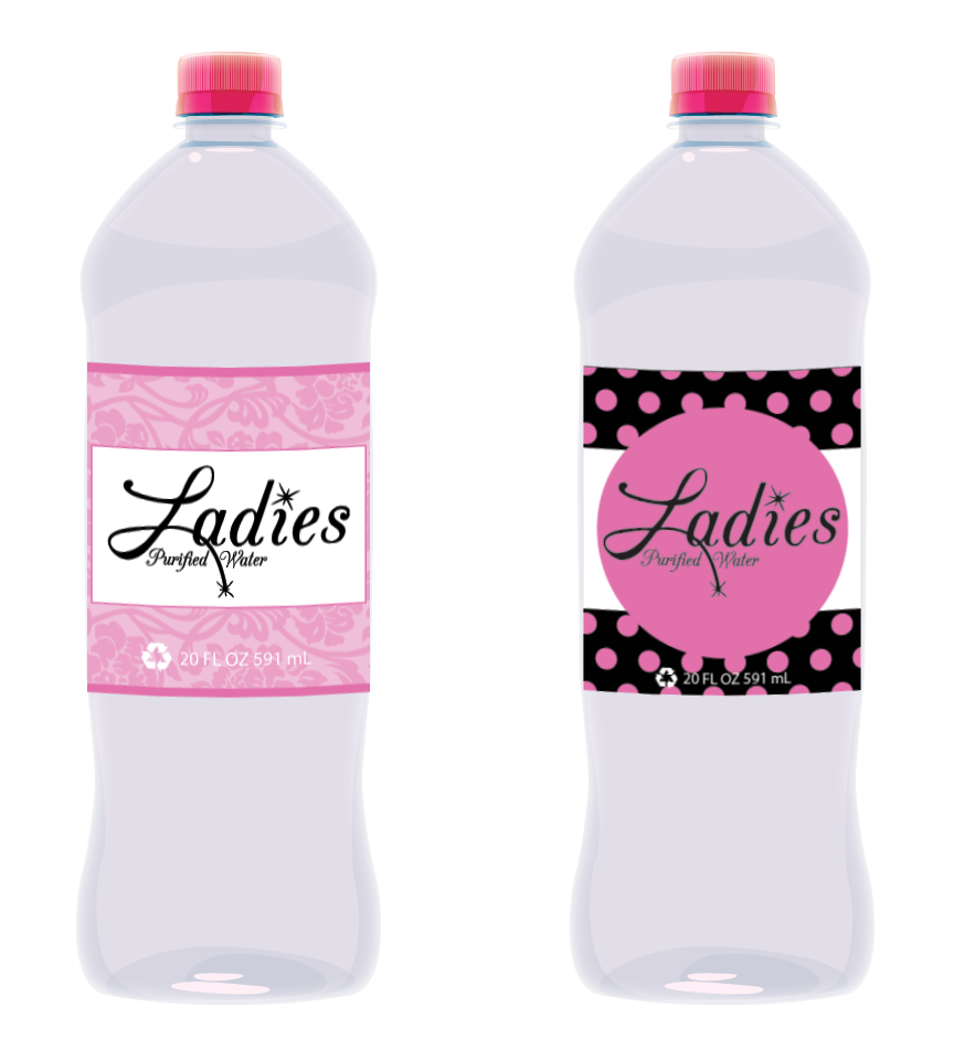 ladies water water bottle design