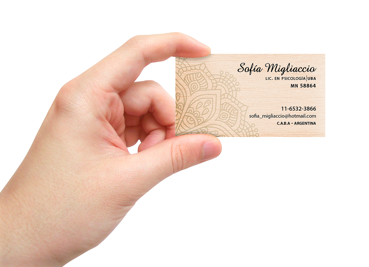 personal card business card Graphic Designer design graphic psichologyst psicologia tarjeta personal tarjeta tarjeteria