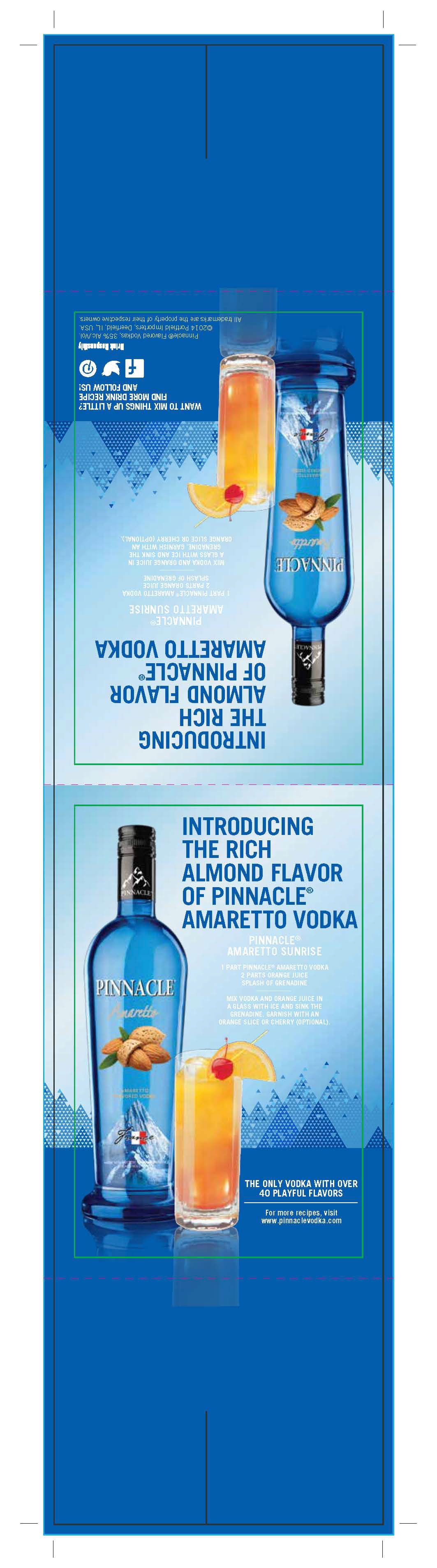 Vodka alcohol pos Signage ads