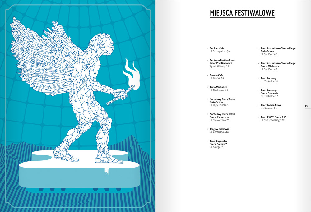 boska komedia  divine comedy  theatre  festival  programme book  krakow  poland