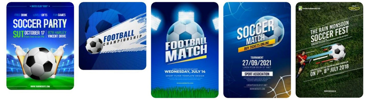 campaign graphic design  kika football
