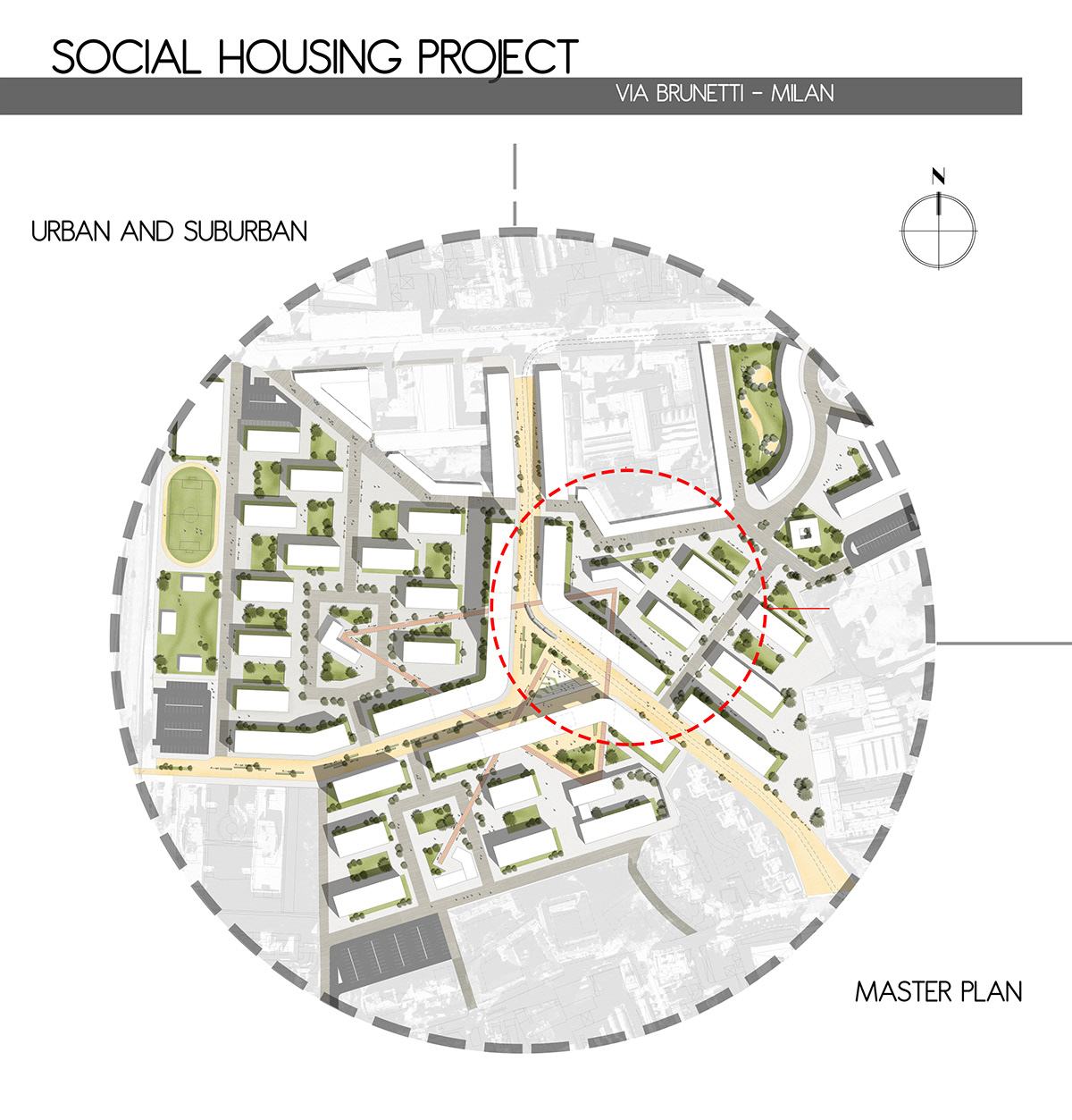 architecture urban planning Social housing buildings contemporary redesign